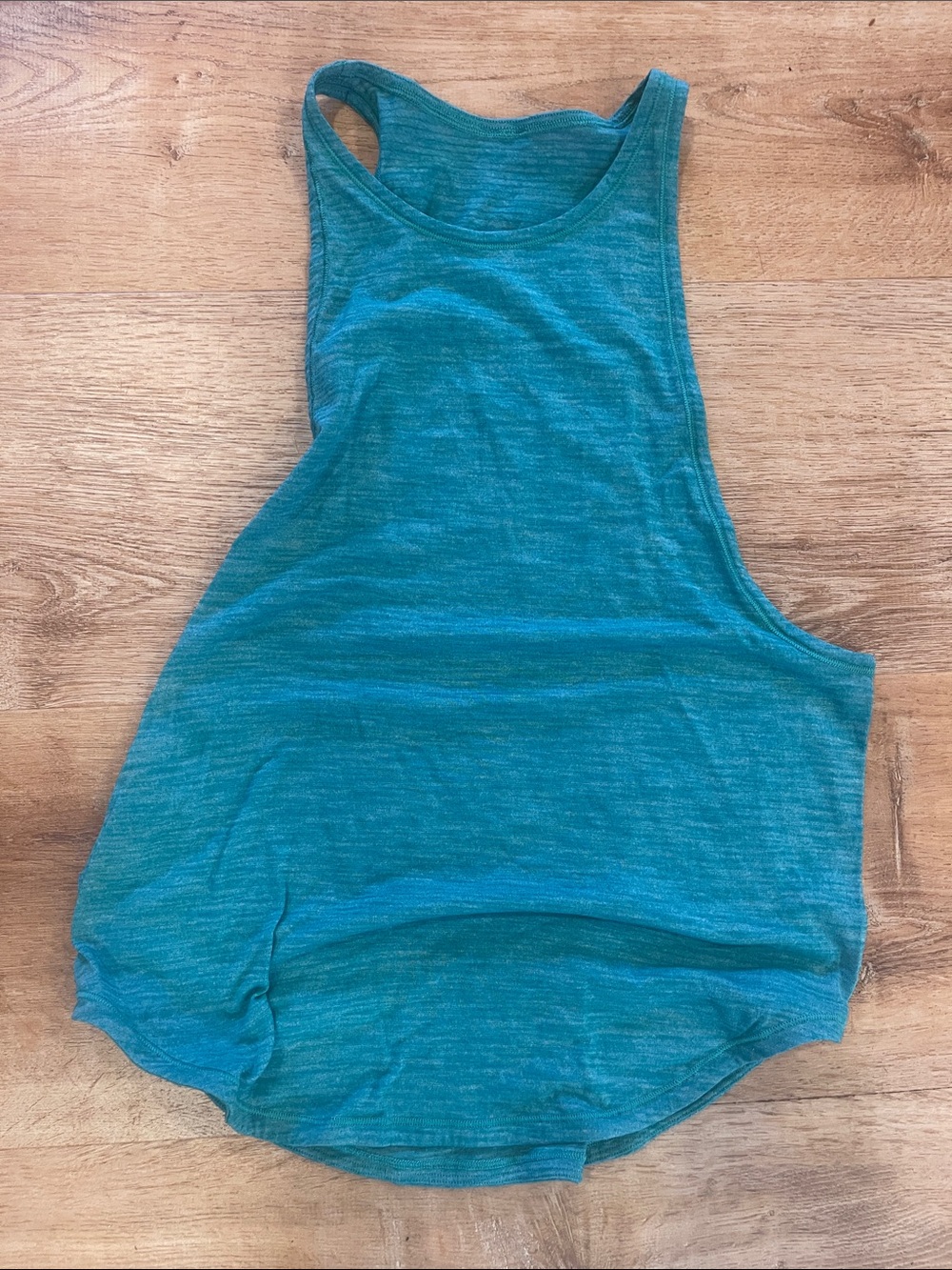 Lululemon athletica Teal Sleeveless Racerback Tank
